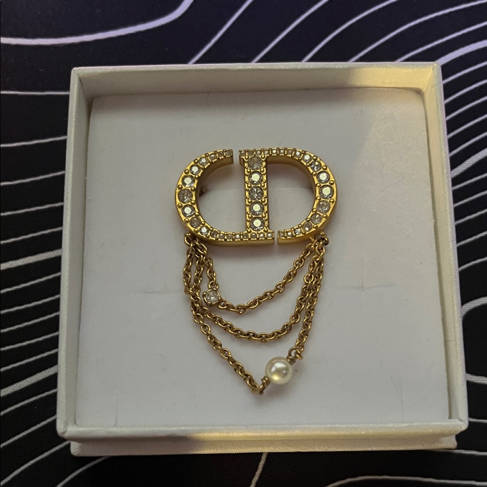 Dior Brooch accessory Brass gold